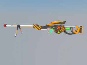 future sniper 3D Модель
