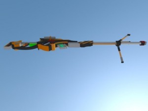 future sniper 3D Model
