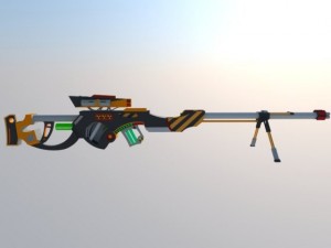 future sniper 3D Model