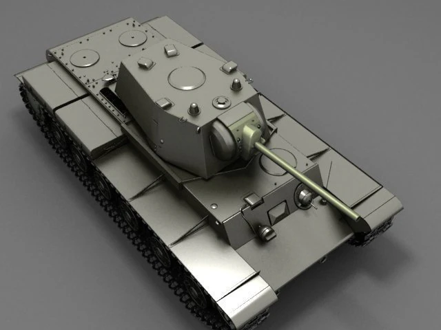 kv1 3D Model .c4d .max .obj .3ds .fbx .stl .blend 