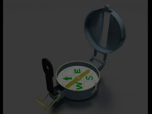 compass 3D Model