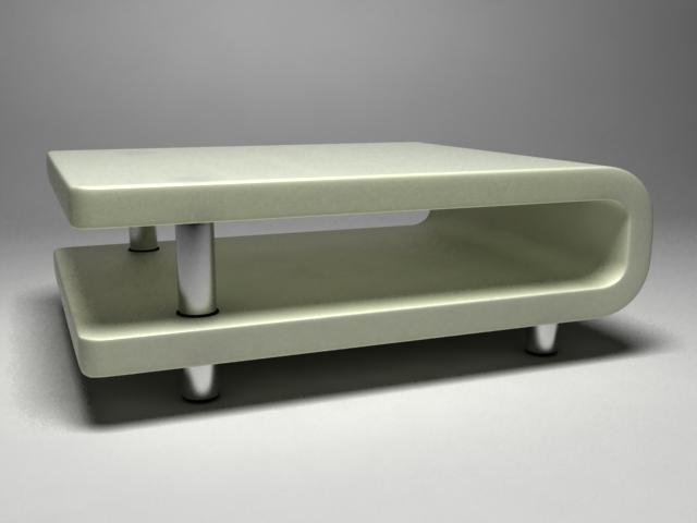 modern coffee table 3D मॉडल .c4d .max .obj .3ds .fbx .stl .blend