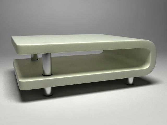 modern coffee table 3D Model .c4d .max .obj .3ds .fbx .stl .blend