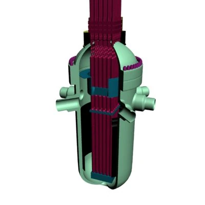 zbiornik reaktora jądrowego Model 3D .c4d .max .obj .3ds .fbx .stl .blend 