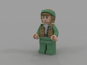 endor rebel trooper Model 3D