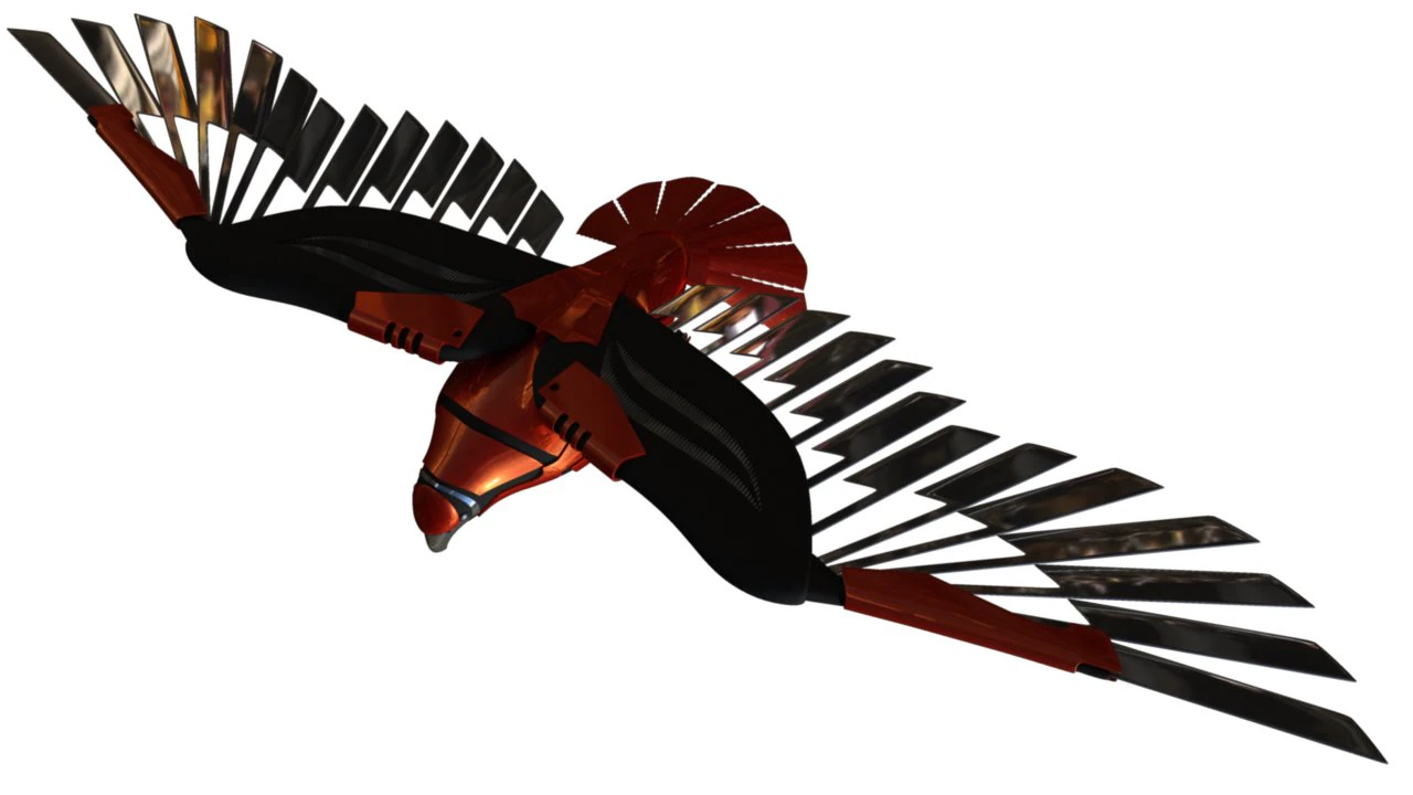 eagle 3D Model .c4d .max .obj .3ds .fbx .stl .blend 