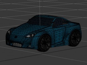 lexus lfa concept Modèle 3D