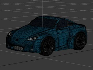 lexus lfa concept 3D Model