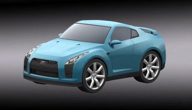 nissan skyline gtr 3D Model .c4d .max .obj .3ds .fbx .stl .blend 