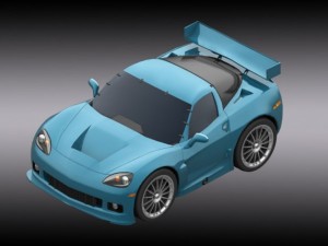 chevrolet corvette Modelo 3D