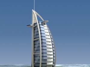 burj al arab 3D Model