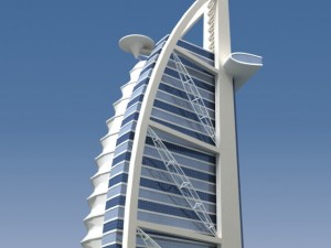 burj al arab 3D-Modell