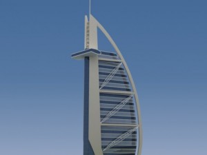 burj al arab 3D-Modell