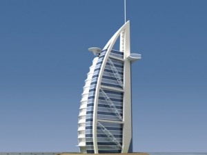 burj al arab 3D-Modell