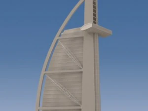 burj al arab 3D Model