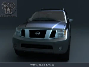 nissan pathfinder 2011 2012 3D Model