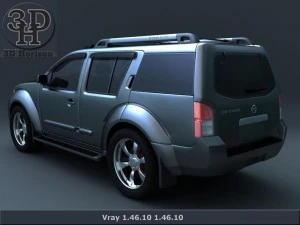nissan pathfinder 2011 2012 3D Model