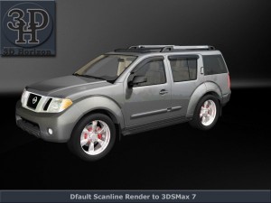 nissan pathfinder 2011 2012 3D Model