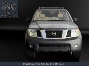 nissan pathfinder 2011 2012 3D Model