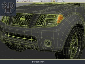 nissan pathfinder 2011 2012 3D Model