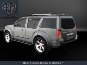 nissan pathfinder 2011 2012 3D Model
