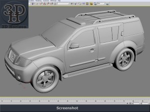 nissan pathfinder 2011 2012 3D Model
