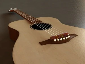 guitar case 3D Model