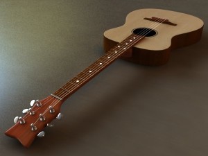 guitar case Modelo 3D