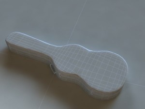 guitar case Modelo 3D