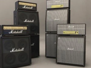 alto-falantes marshall 100jh Modelo 3D