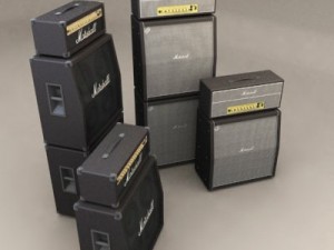marshall 100jh speakers Modelo 3D