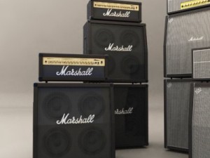 marshall 100jh speakers Modelo 3D