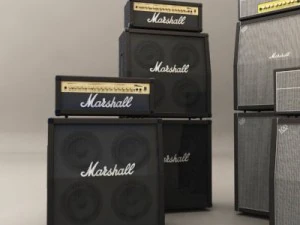 marshall 100jh speakers 3D Model
