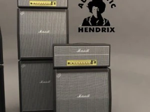 marshall 100jh speakers 3D Model