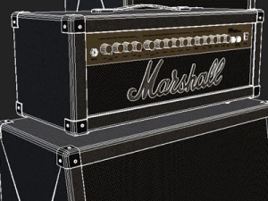 marshall 100jh speakers Modelo 3D