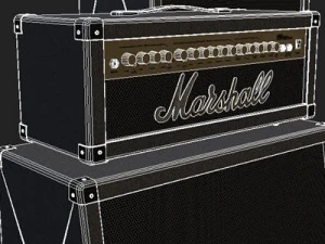 marshall 100jh speakers 3D Model