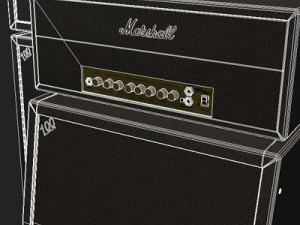 marshall 100jh speakers Modelo 3D