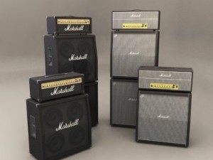 marshall 100jh speakers Modelo 3D