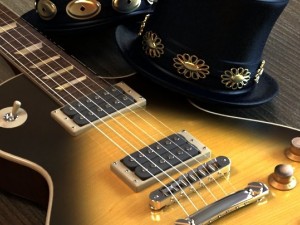 slash les paul guitar top hat 3D Model