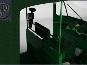 bajaj auto rickshaw Modello 3D
