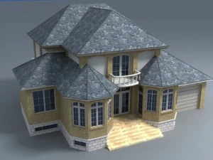 house collection vol 1 3D Model