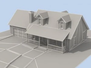 house collection vol 1 3D Model