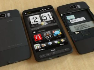 htc mobile phone hd 2 3D Model