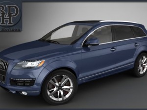 audi q7 2012 3D Model