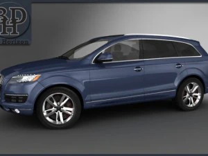 audi q7 2012 3D Model
