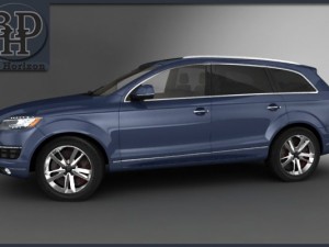 audi q7 2012 Modello 3D