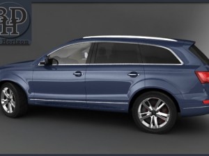 audi q7 2012 Modello 3D