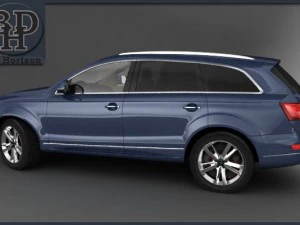 audi q7 2012 3D Model