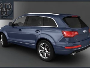 audi q7 2012 3D Model