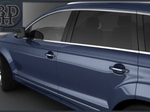 audi q7 2012 3D Model